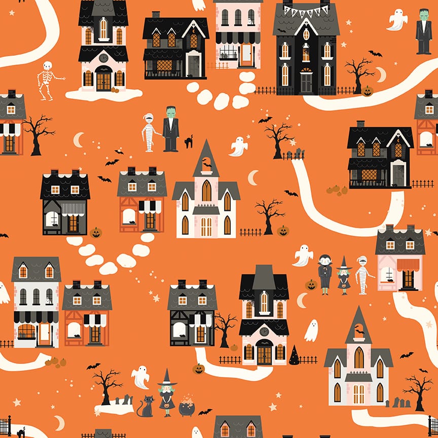 Frank and Friends Houses Orange