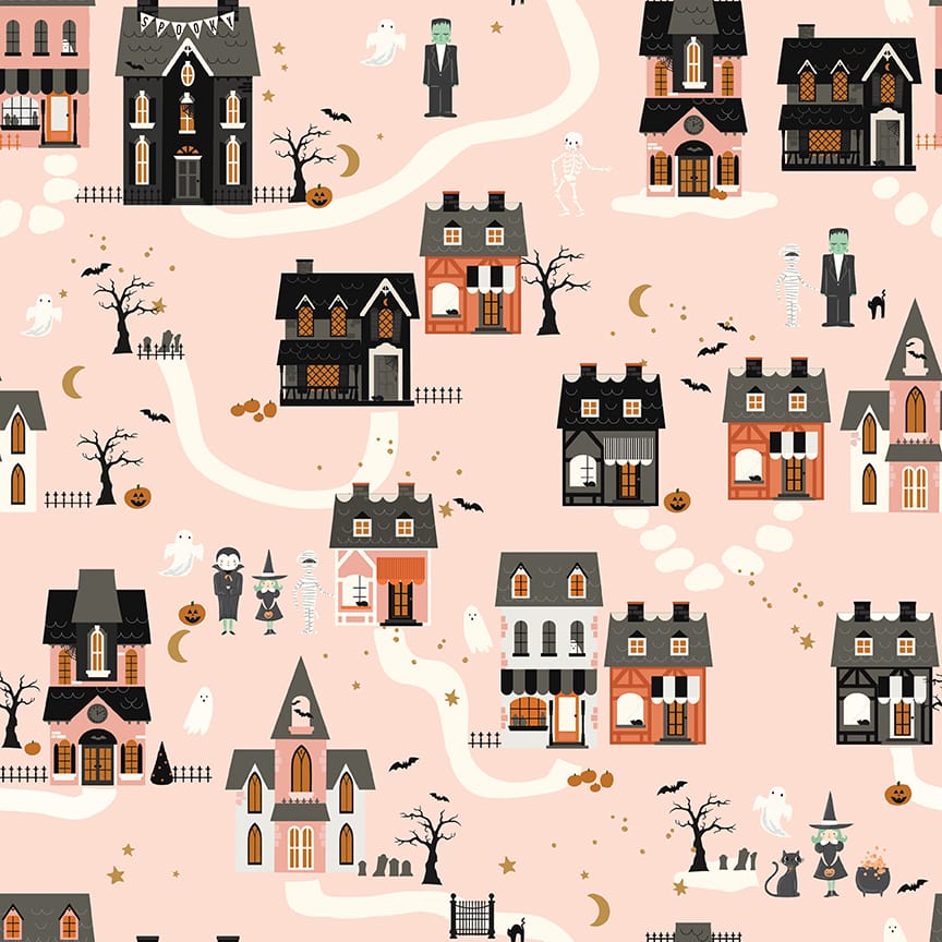 Frank and Friends Houses Pink