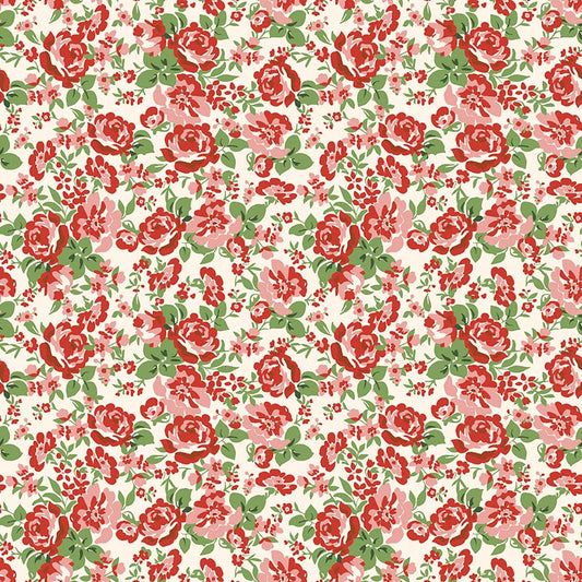 Cowgirl Floral Red