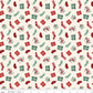 Evergreen Wishes Stockings & Gifts Cream