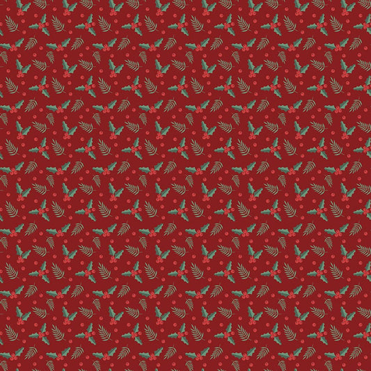 Evergreen Wishes Holly Berries Red