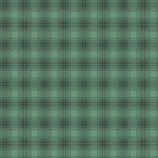 Evergreen Wishes Plaid Green