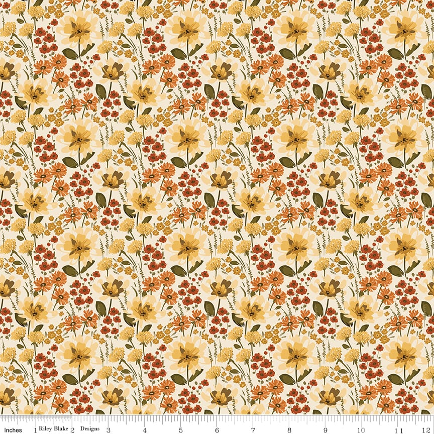 Bountiful Floral Cream