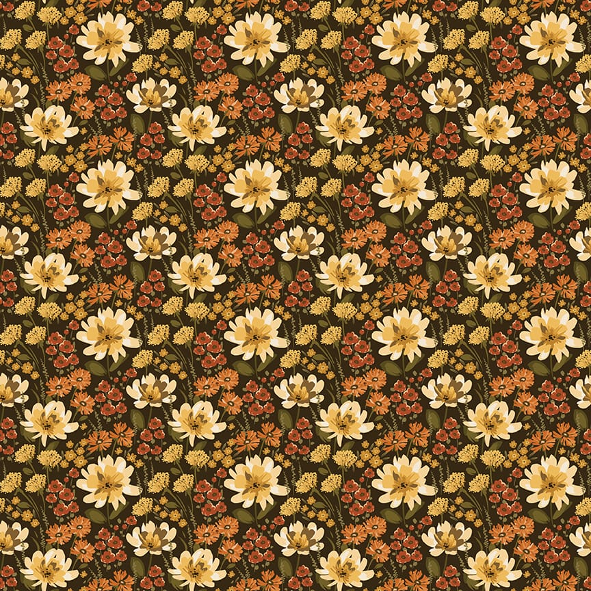 Bountiful Floral Mocha