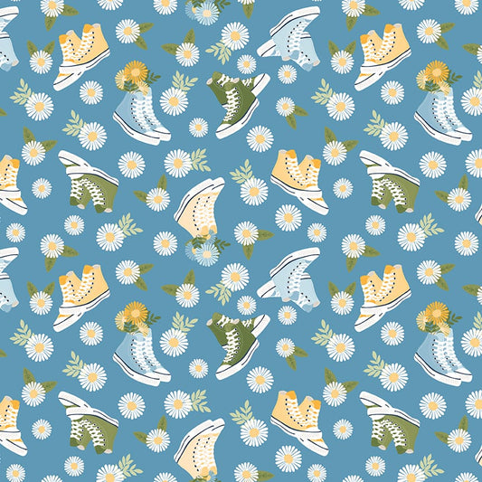 Sunshine & Dandelions Shoes Blue