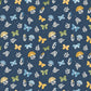 Sunshine & Dandelions Butterflies Navy