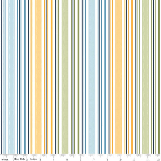 Sunshine & Dandelions Stripes Multi