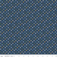 Sunshine & Dandelions Dots Navy