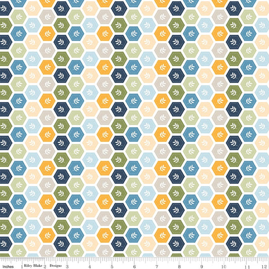 Sunshine & Dandelions Hexies Multi