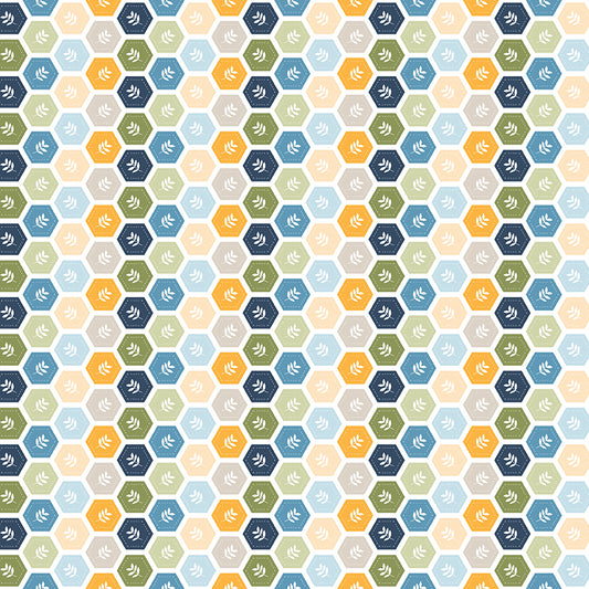 Sunshine & Dandelions Hexies Multi