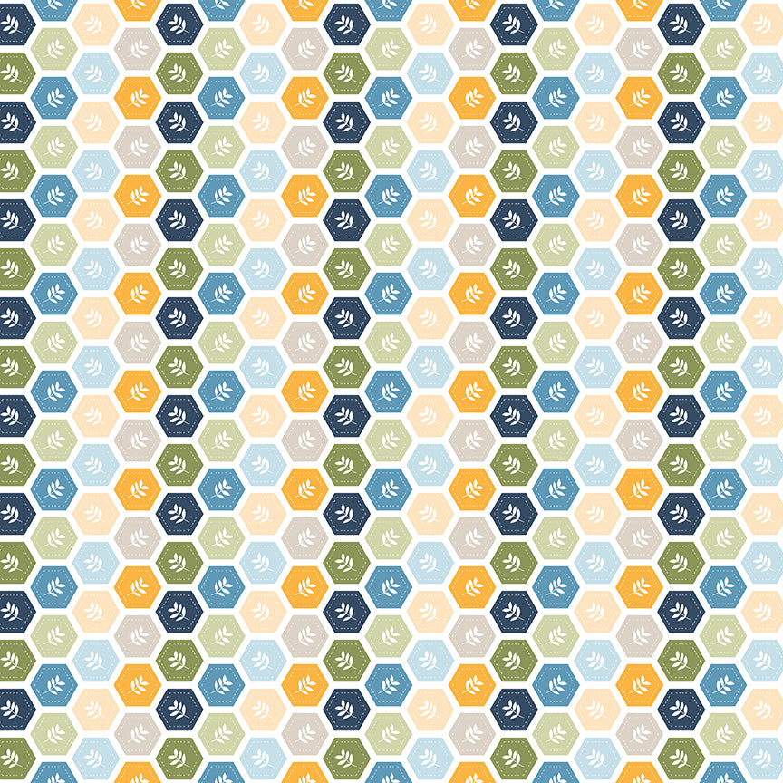Sunshine & Dandelions Hexies Multi