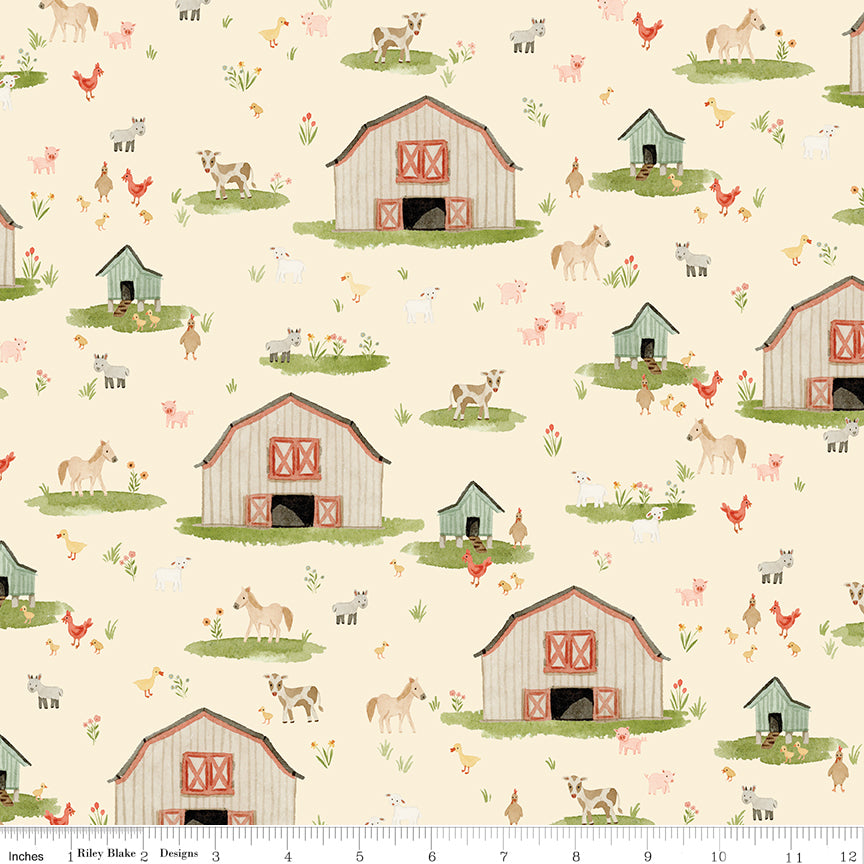 Lil' Farm Friends Main Cream