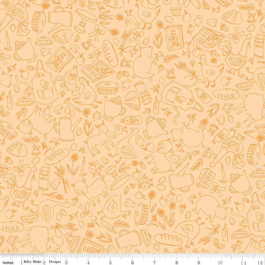 Lil' Farm Friends Farm Outlines Butter