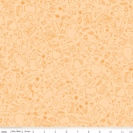 Lil' Farm Friends Farm Outlines Butter