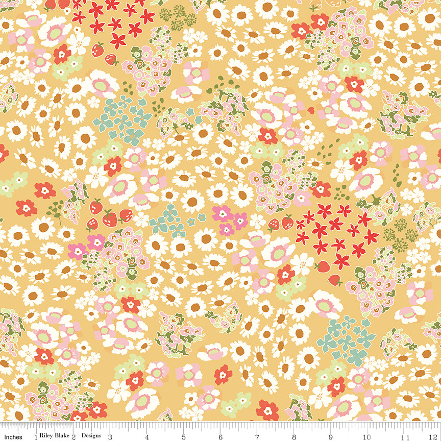 Cotton Nook Flowerbed Yellow