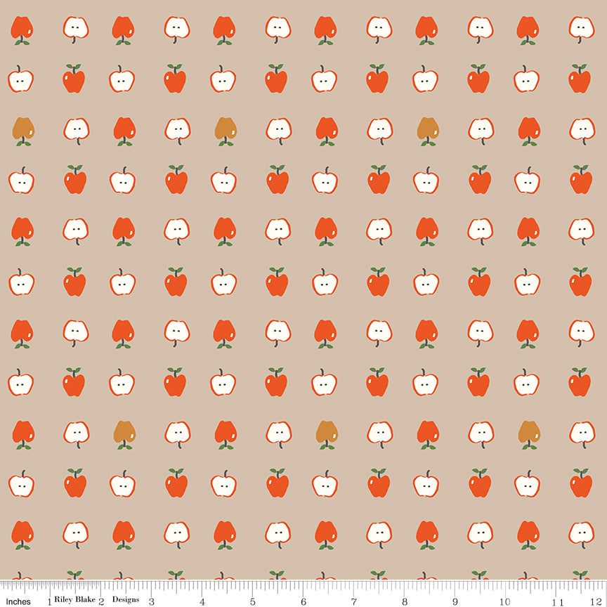 Cotton Nook Apples Biscuit
