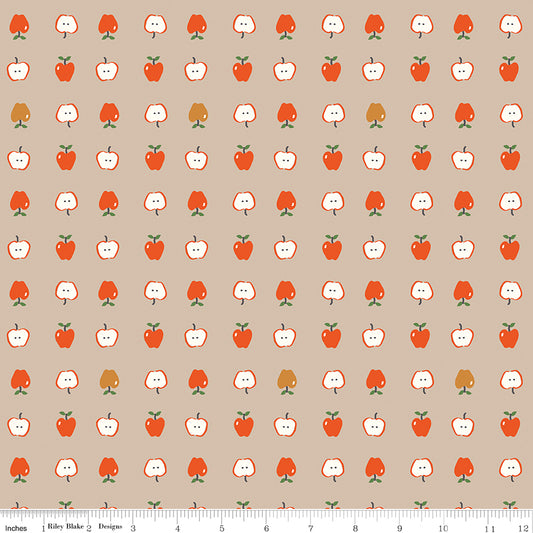 Cotton Nook Apples Biscuit