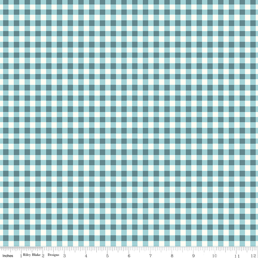 Cotton Nook Plaid Blue