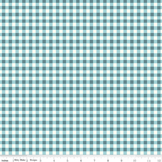 Cotton Nook Plaid Blue