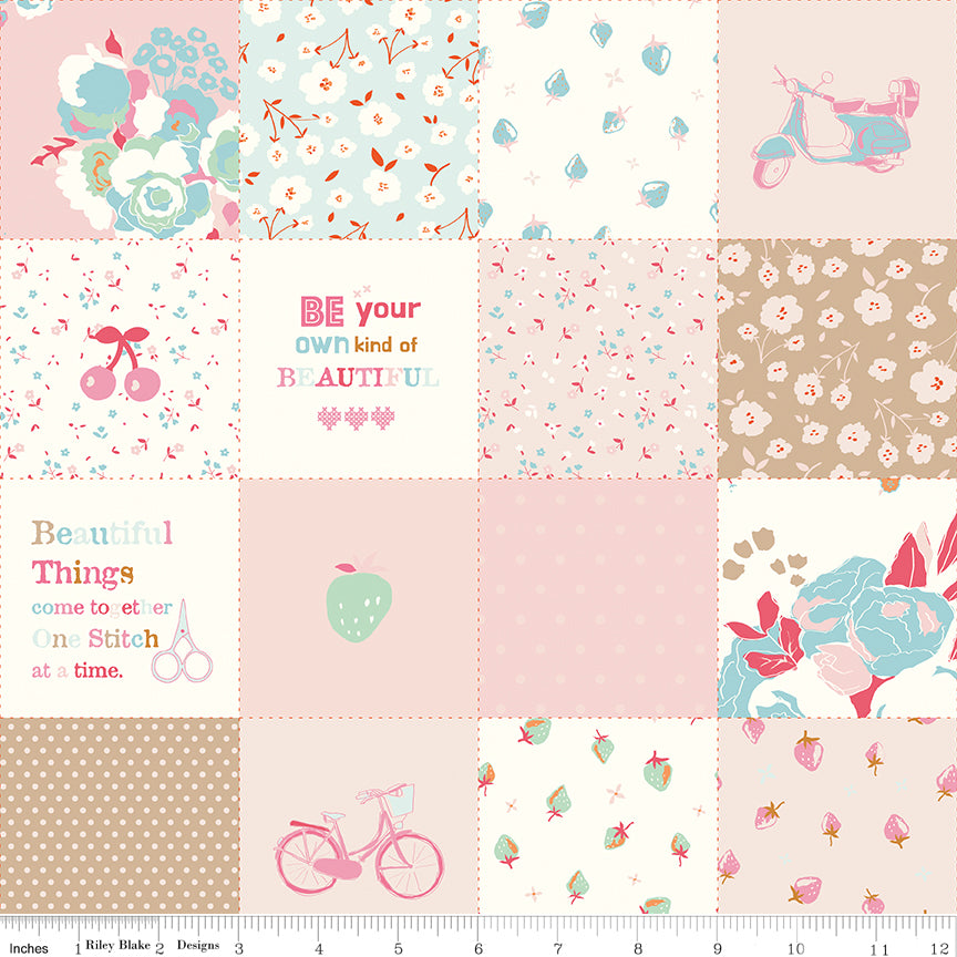 Cotton Nook Patchwork Pink