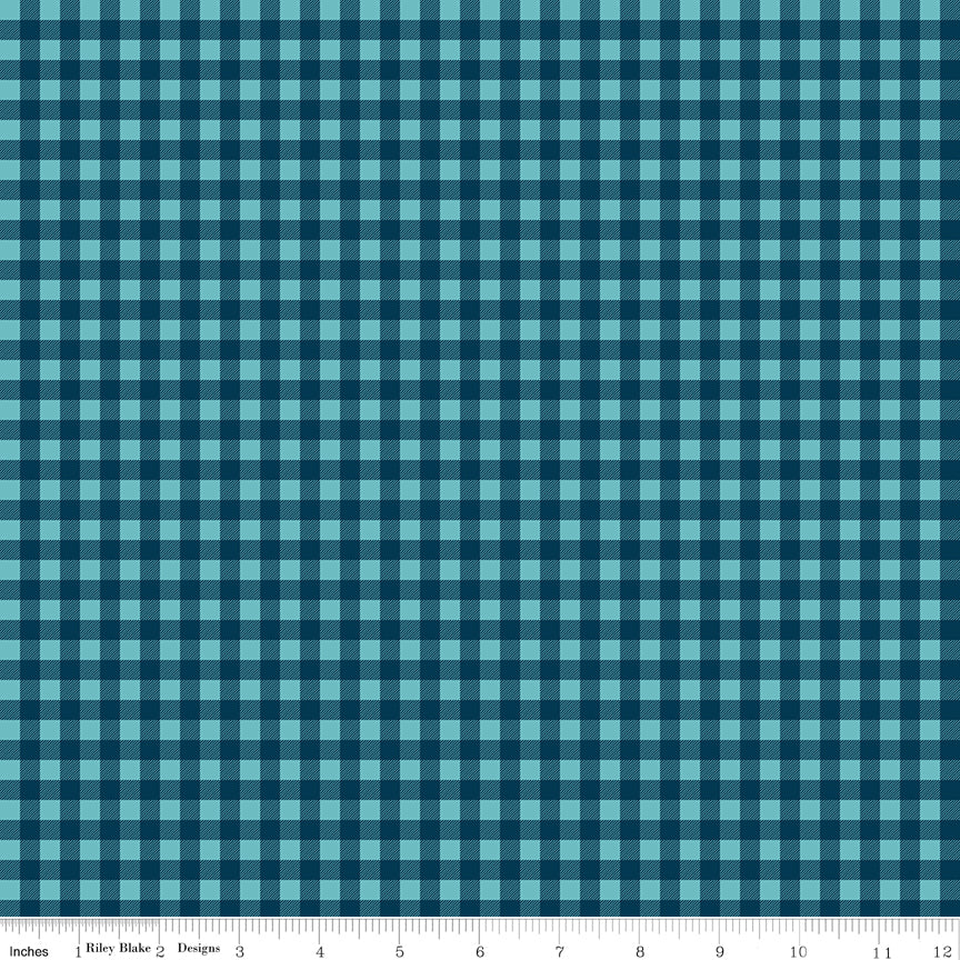A Perfect Winter Plaid Navy