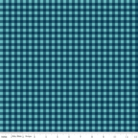 A Perfect Winter Plaid Navy