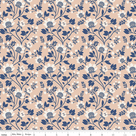 Before the Bloom Florence Blush Yardage