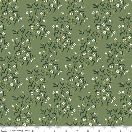 Before the Bloom Astrid Basil Yardage
