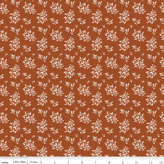 Before the Bloom Juniper Rust Yardage