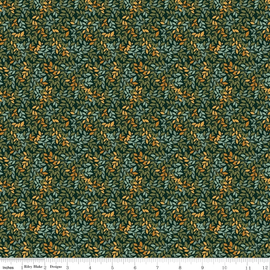 Worth Repeating Leaves Dark Green