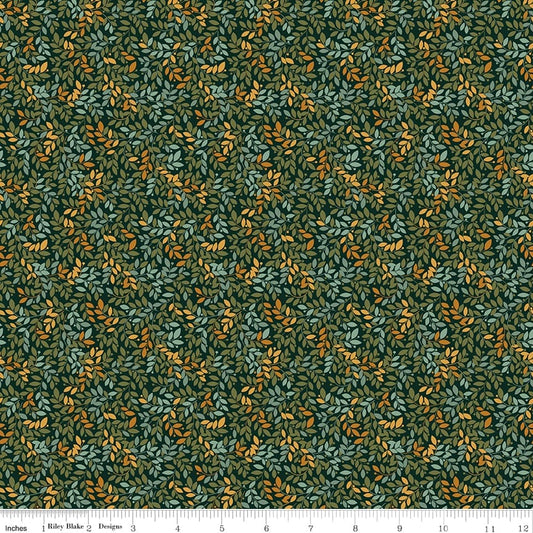 Worth Repeating Leaves Dark Green