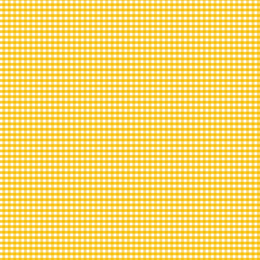 1/8" Gingham Mustard