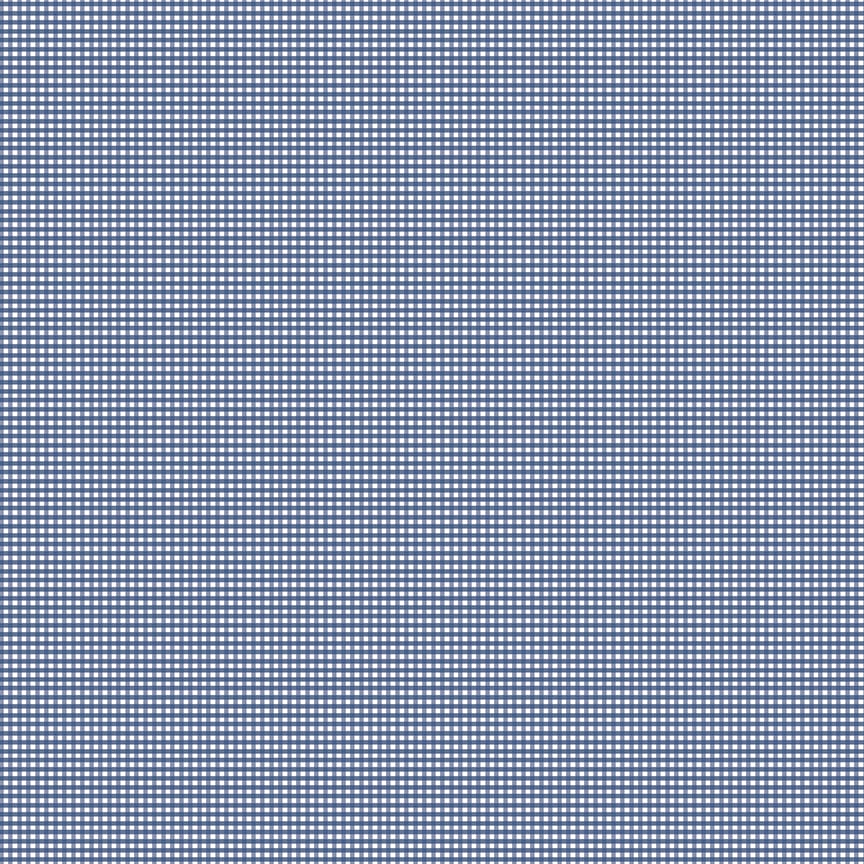 Micro Gingham Denim