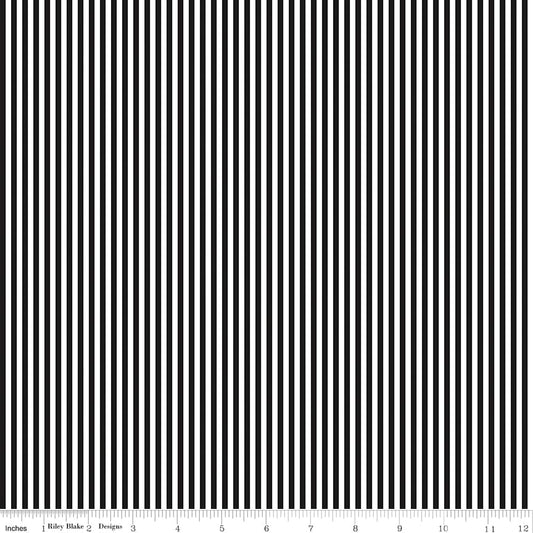 1/8" Stripe Black