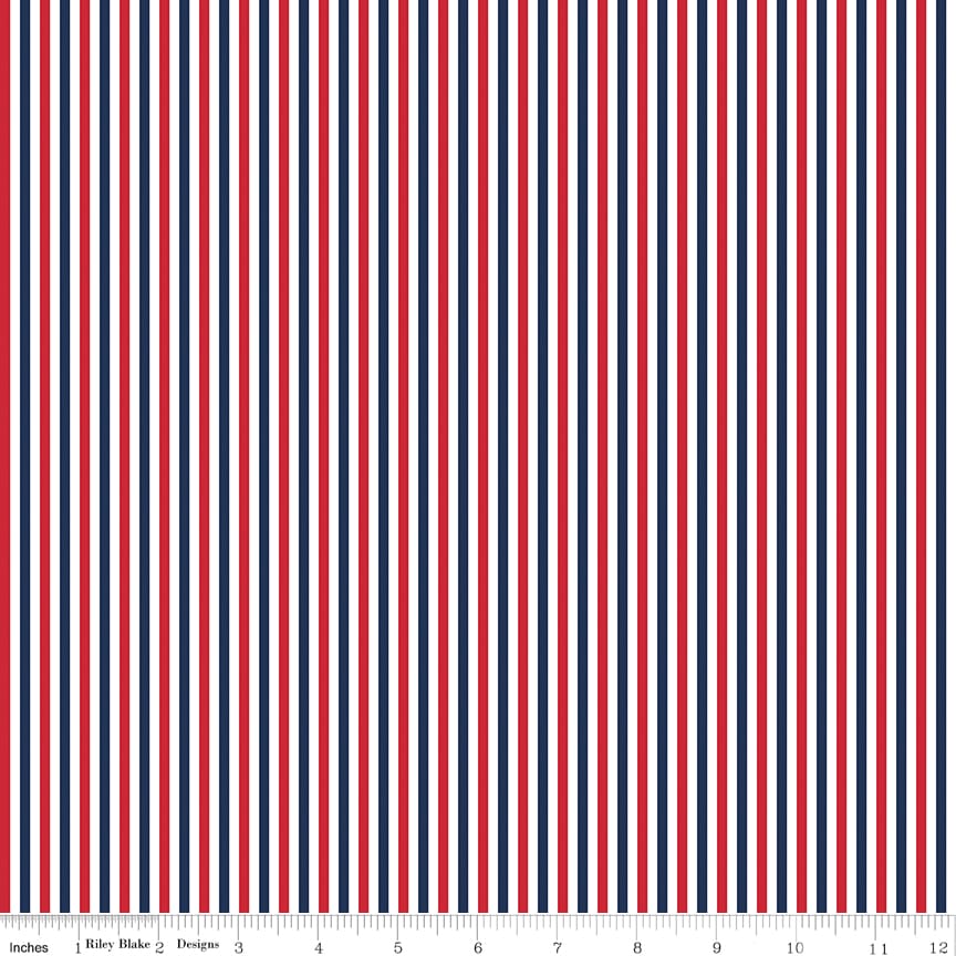 1/8" Stripe Patriotic