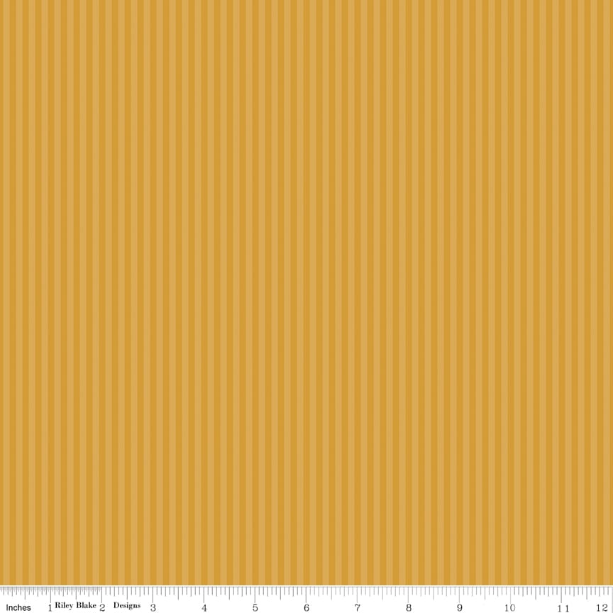 1/8" Tonal Stripe Golden