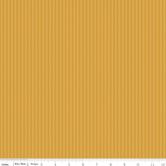 1/8" Tonal Stripe Golden