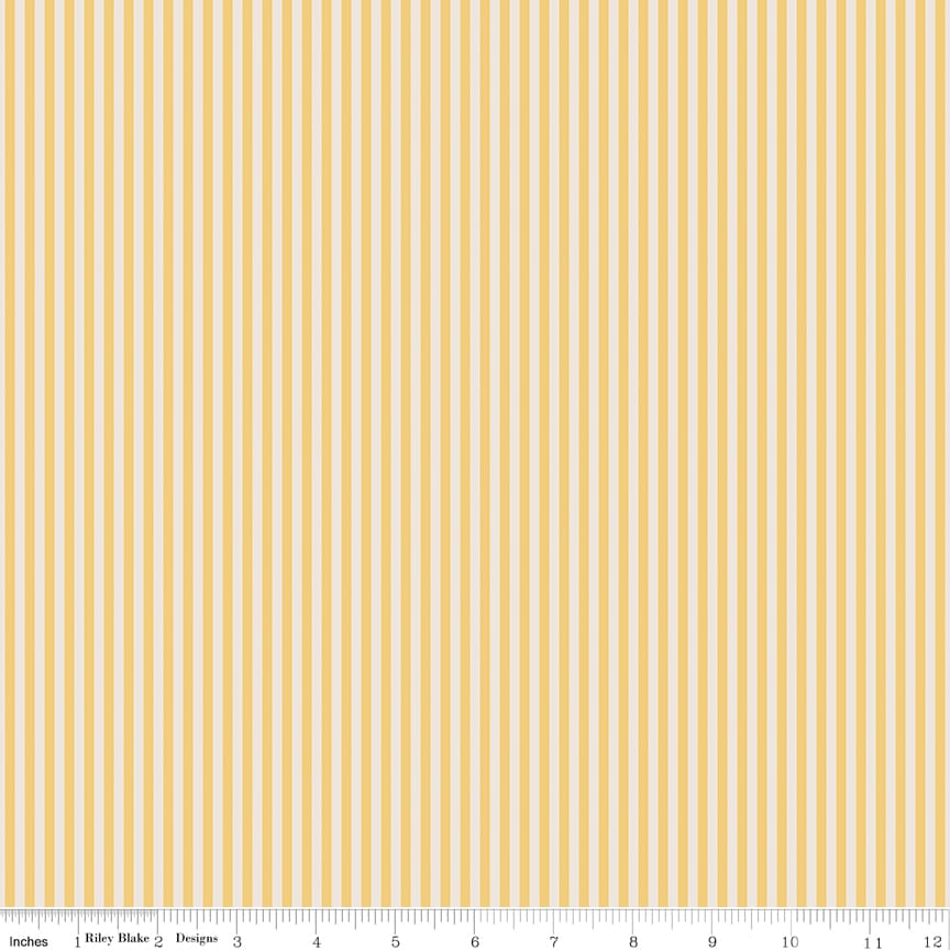 1/8" Stripe on Ivory Honey