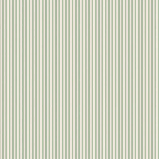 1/8" Stripe on Ivory Sage
