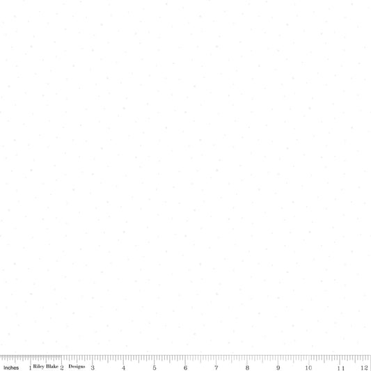 Dapple Dot Tone-on-Tone White