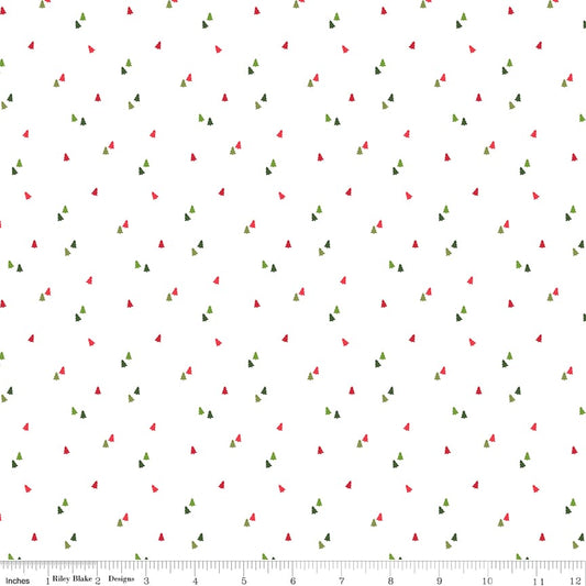Seasonal Basics Trees White