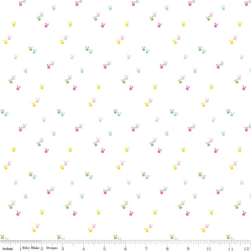 Seasonal Basic Bunnies White