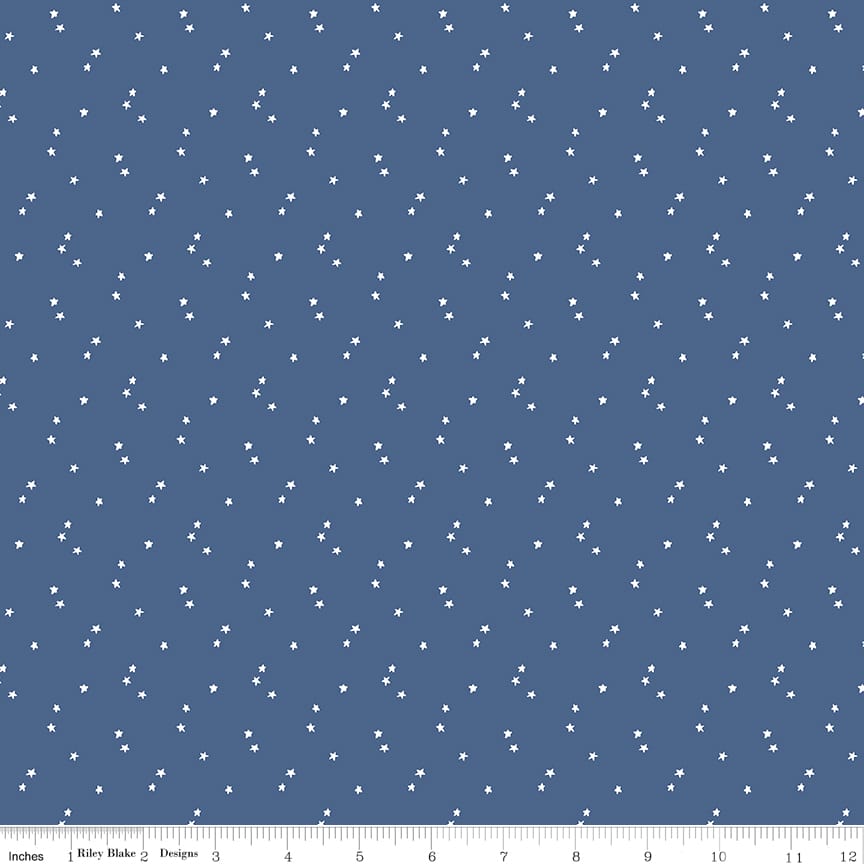 Seasonal Basic Stars Blue