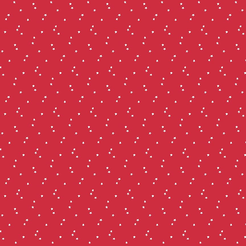 Seasonal Basics Stars Red