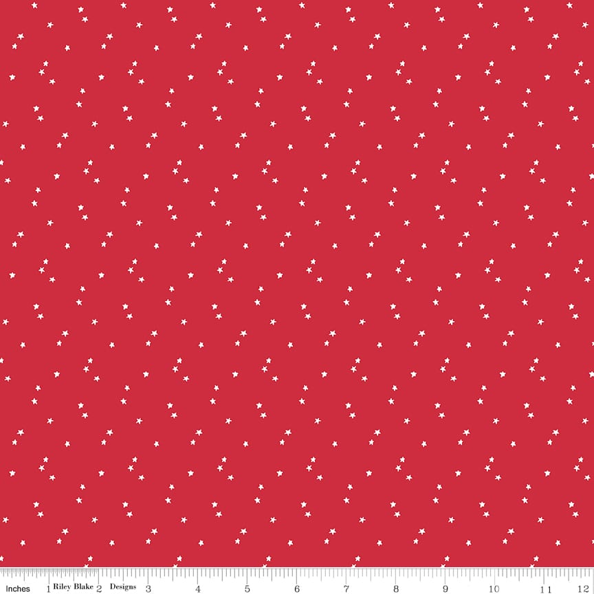 Seasonal Basics Stars Red