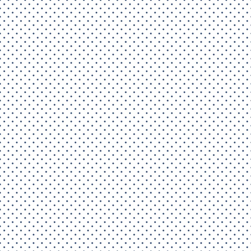 Swiss Dot On White Color Denim