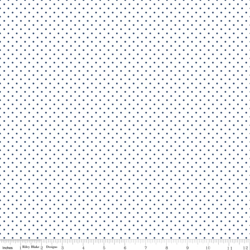 Swiss Dot On White Color Denim