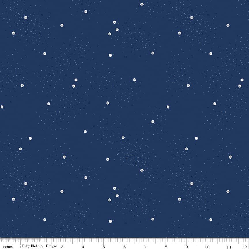Dainty Daisy Navy