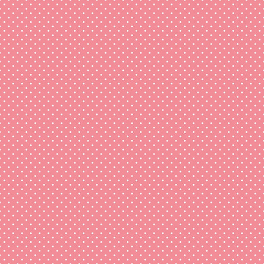 Swiss Dot Sugar Pink