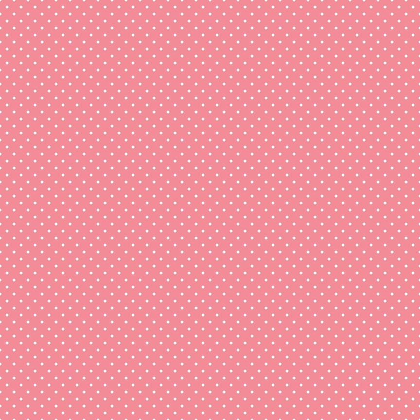 Swiss Dot Sugar Pink